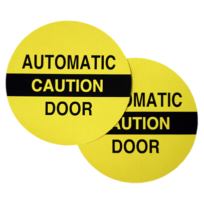 CE-715 Caution Automatic Door