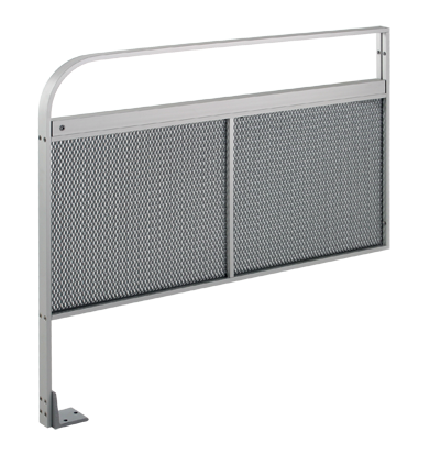 CE-814-P Sensor Beam - Royalite Panel - Aluminum Guide Rail