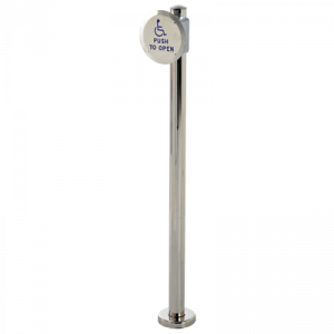 CE-910-605 Push Plate Post - Recessed Mount - Bollards & Post Systems
