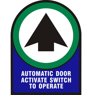 Curran Engineering Company Inc Blog Archive Ce 726 Automatic Door Activate Switch To Operate Decal For Automatic Door